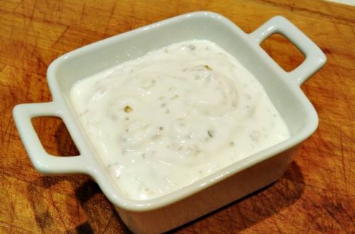 Salsa de yogur o Tzatziki