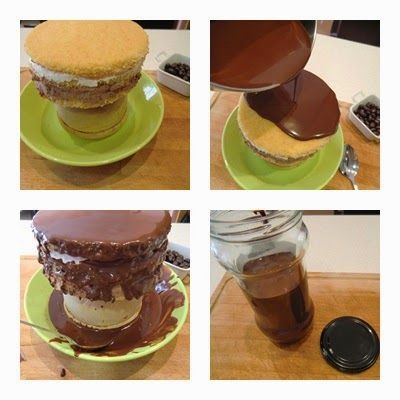 ganache de chocolate