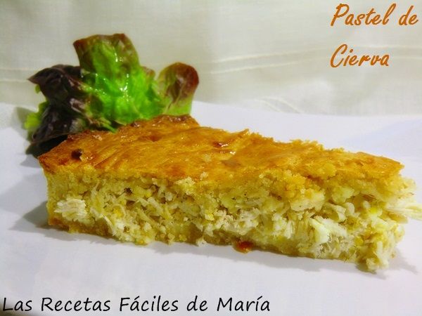 receta Pastel de Cierva Murciana Las Recetas Fáciles de María