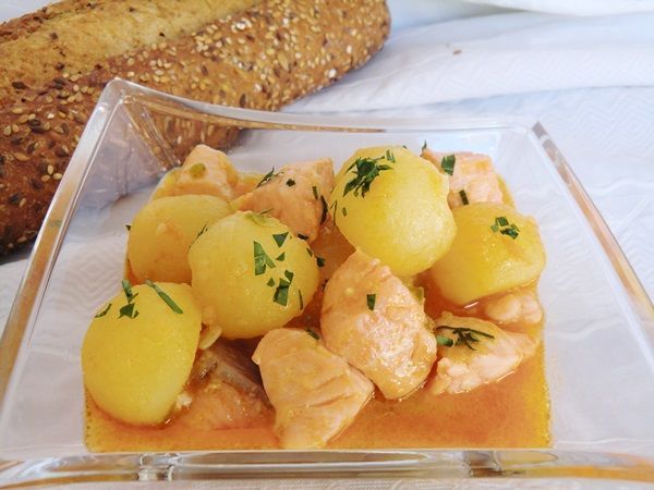Marmitako de Salmón original receta para niños Marmitako de Salmón Original Receta