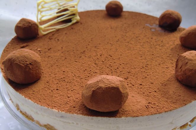 Receta de Tarta de Crema de Castañas con Mascarpone y Cacao es un postre que vas a repetir más de una vez Cómo preparar una tarta de castañas super cremosa