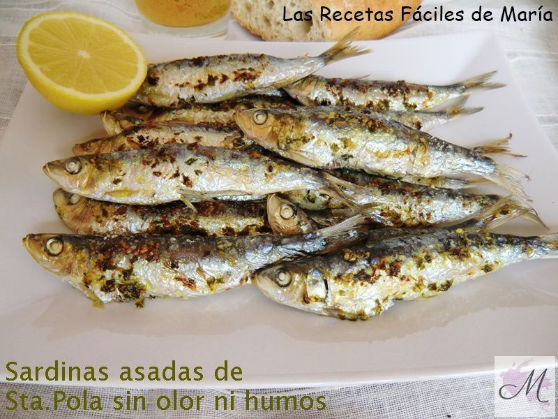 receta de sardinas de Santa Pola sin olor sin humos
