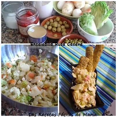 ensaladilla rusa receta casera paso a paso